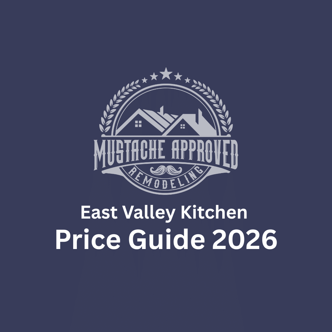 Kitchen remodeling cost breakdown for East Valley Arizona including Gilbert, Chandler, Mesa, Tempe, Scottsdale, and Ahwatukee - 2026 pricing guide